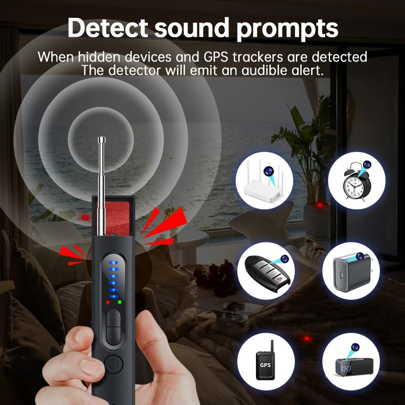 Ultimate RF Signal Scanner: Hidden Camera & GPS Tracker Detector for Unmatched Security at Home, Travel, and Beyond