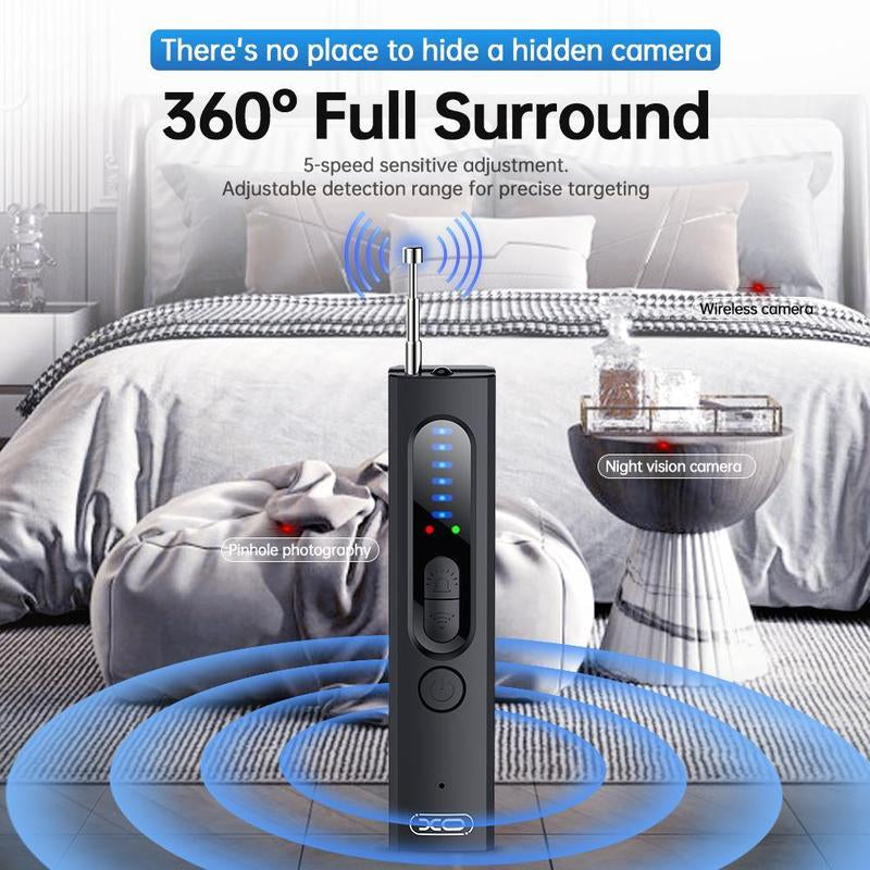 Ultimate RF Signal Scanner: Hidden Camera & GPS Tracker Detector for Unmatched Security at Home, Travel, and Beyond