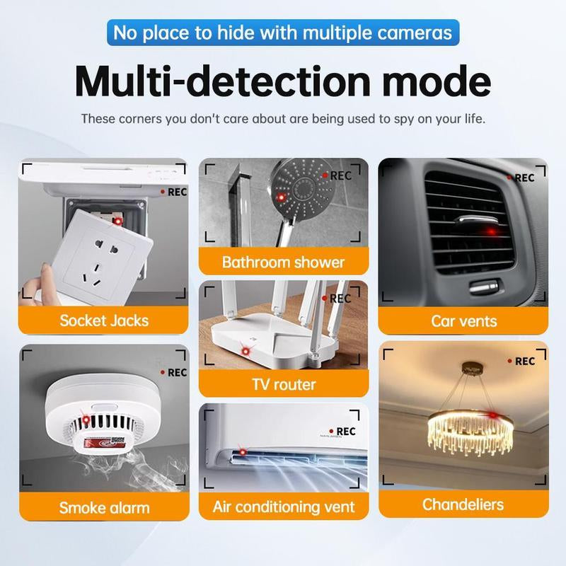Ultimate RF Signal Scanner: Hidden Camera & GPS Tracker Detector for Unmatched Security at Home, Travel, and Beyond